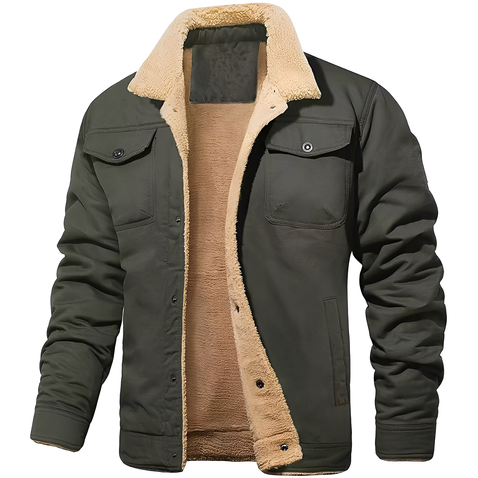 Dillon - Veste décontractée en polaire twill pour hommes