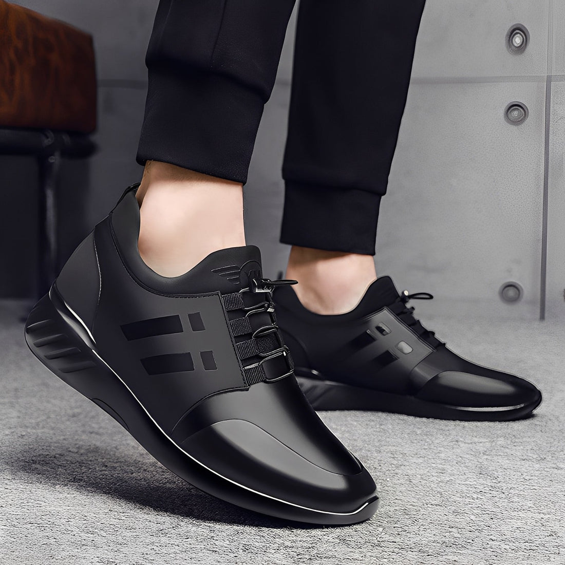 Phillip - Décontracté, chaussure en cuir élégante pour hommes