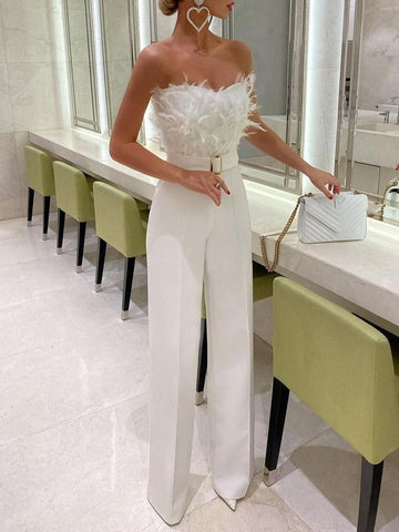 StyleLeap - Combinaison Chic avec Haut Bandeau