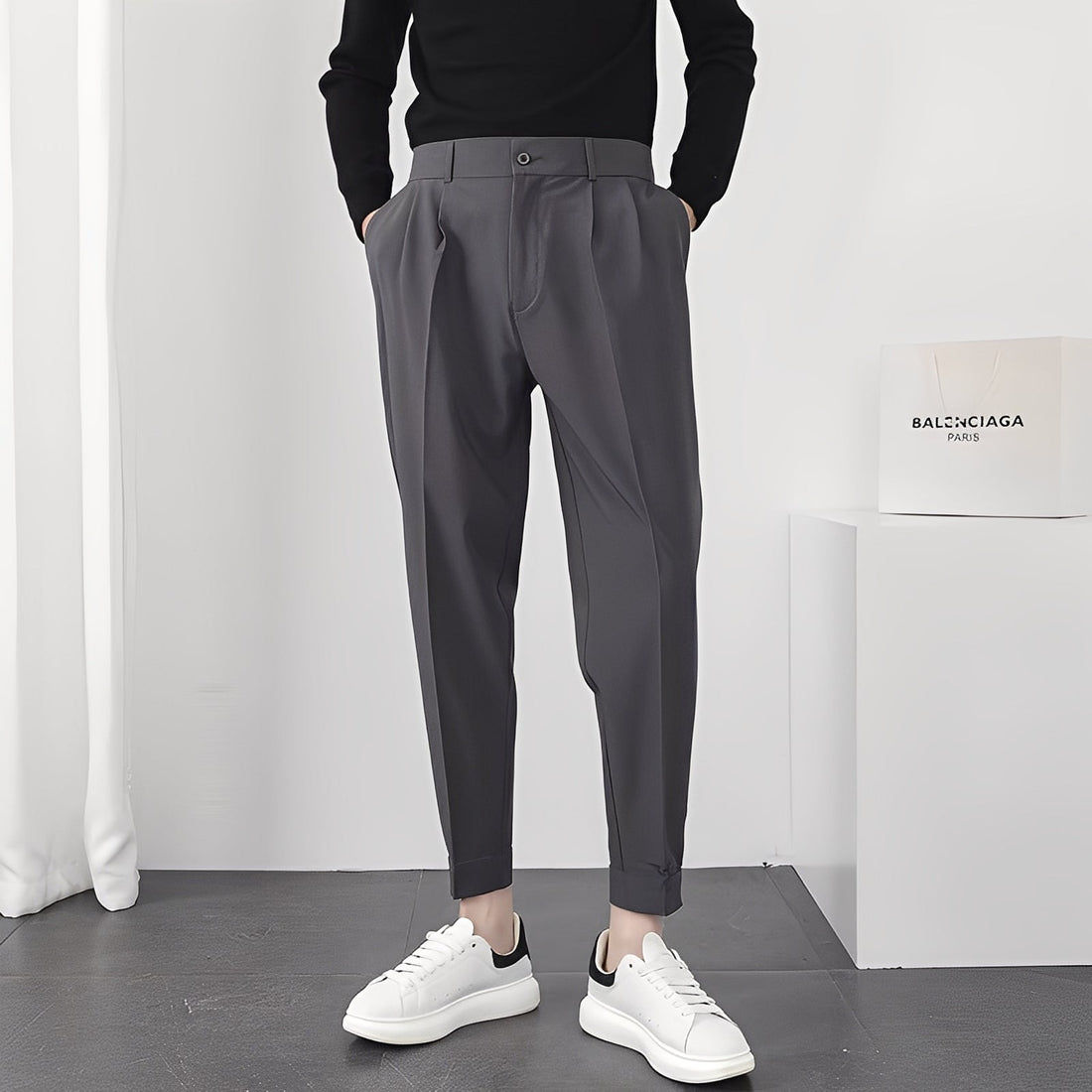 Micheal - Moderne, confortable, pantalon ample pour hommes