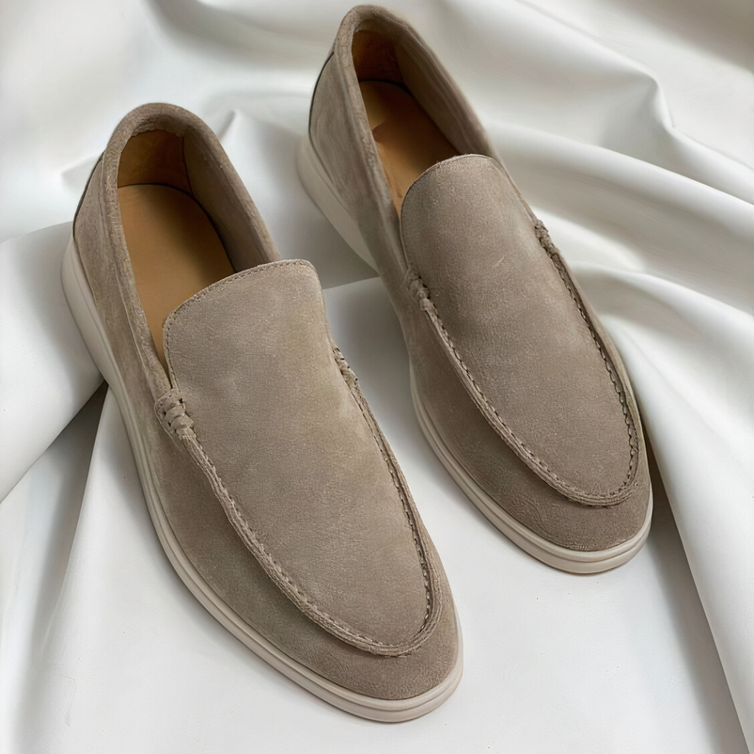 Hugo - Loafers en cuir pour hommes de première qualité