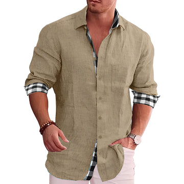 Elwood - Chemise à manches longues élégante pour hommes