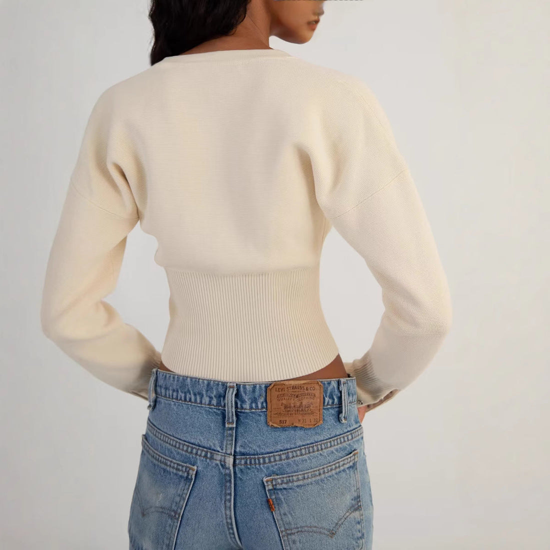 Reverie - Haut tricoté court et stylé pour femmes