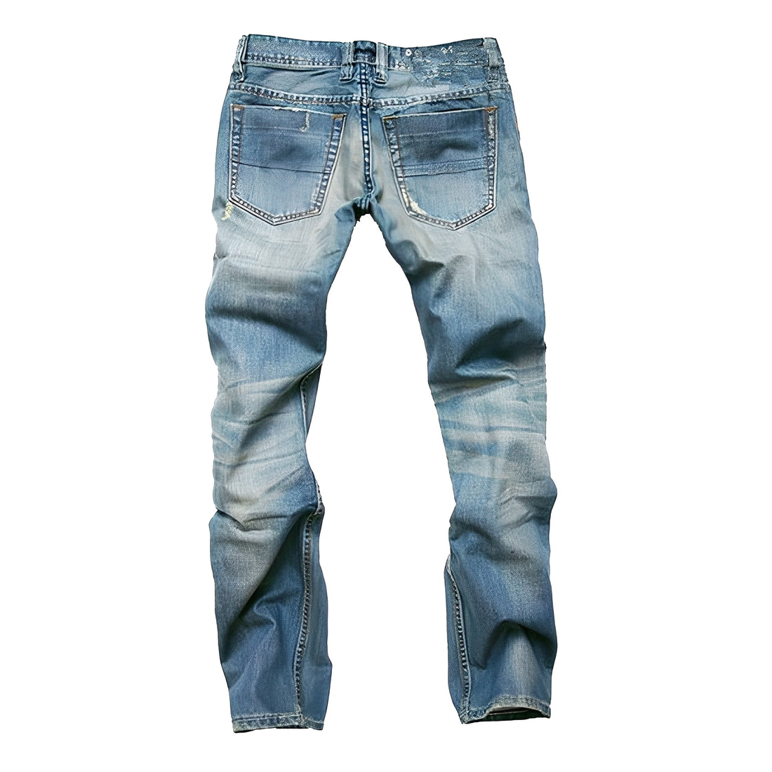 Kaleb - Jeans classiques avec rips pour hommes