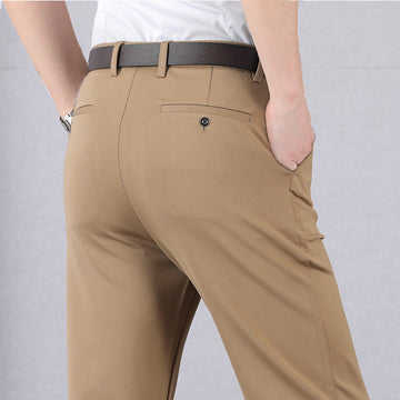Beckett - Pantalon de costume stretch décontracté pour hommes