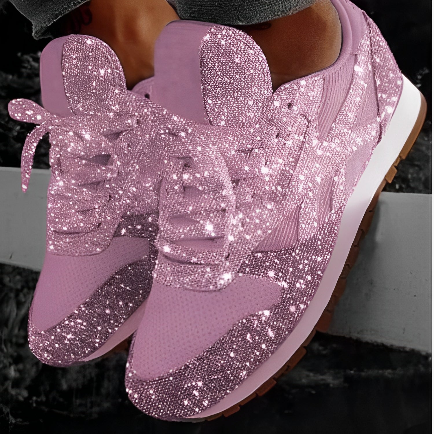 Marie - Chaussures élégantes avec paillettes pour femmes