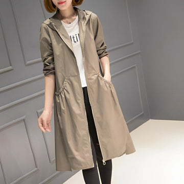 Margarette - Manteau de pluie élégant avec capuche pour femmes