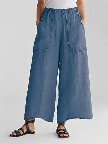 Marley - Pantalon large décontracté pour femmes