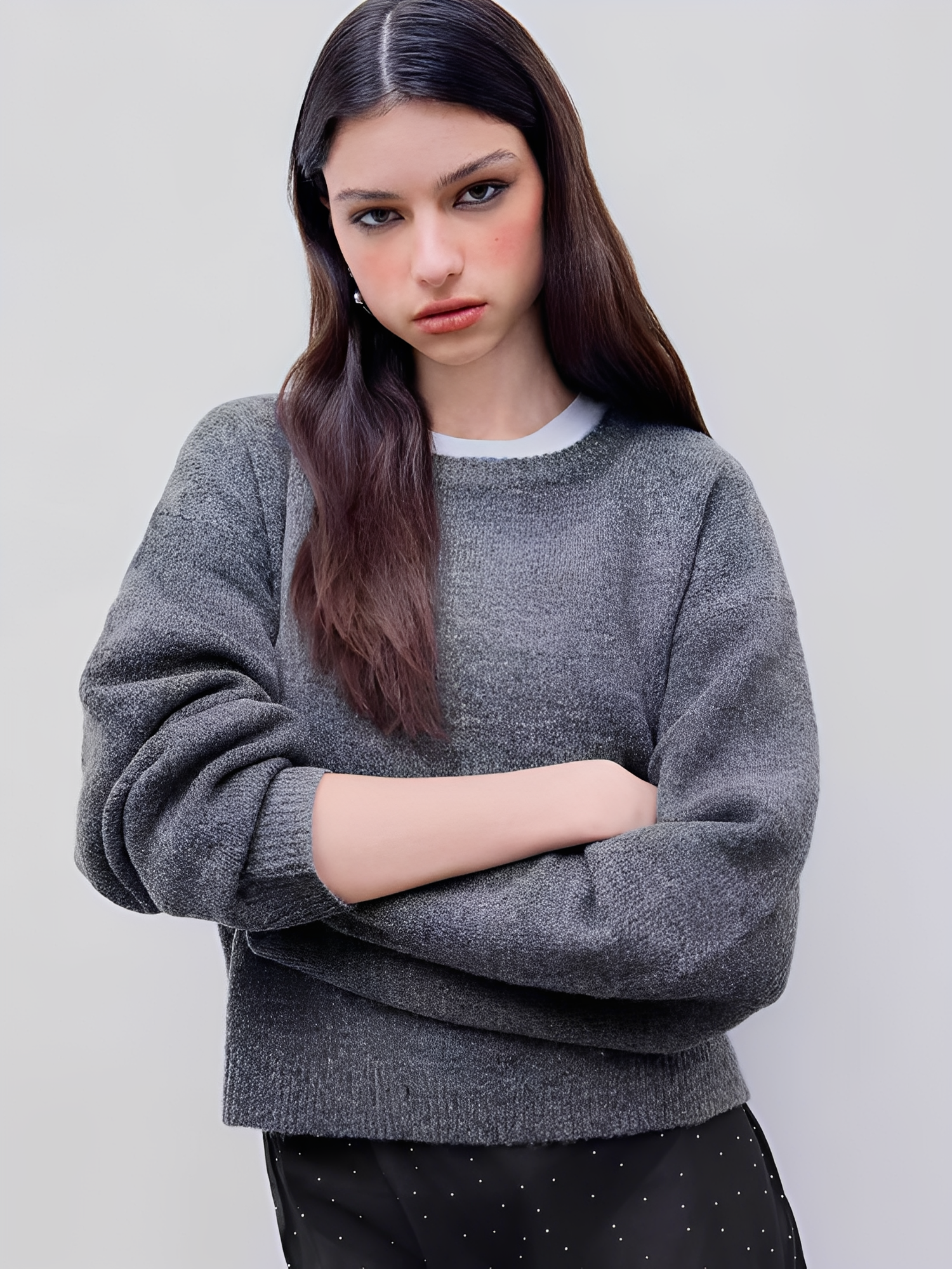 Luvenia - Pull en polyester chaud et décontracté pour femmes