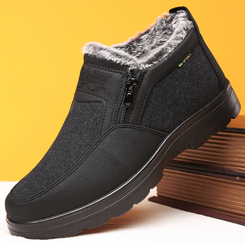 Earl - Chaussures d'hiver orthopédiques chaudes pour hommes