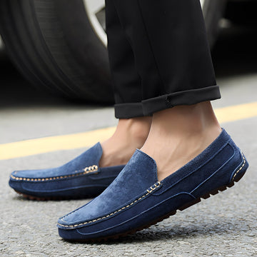 Cameron - Slippers en daim élégants et décontractés pour hommes