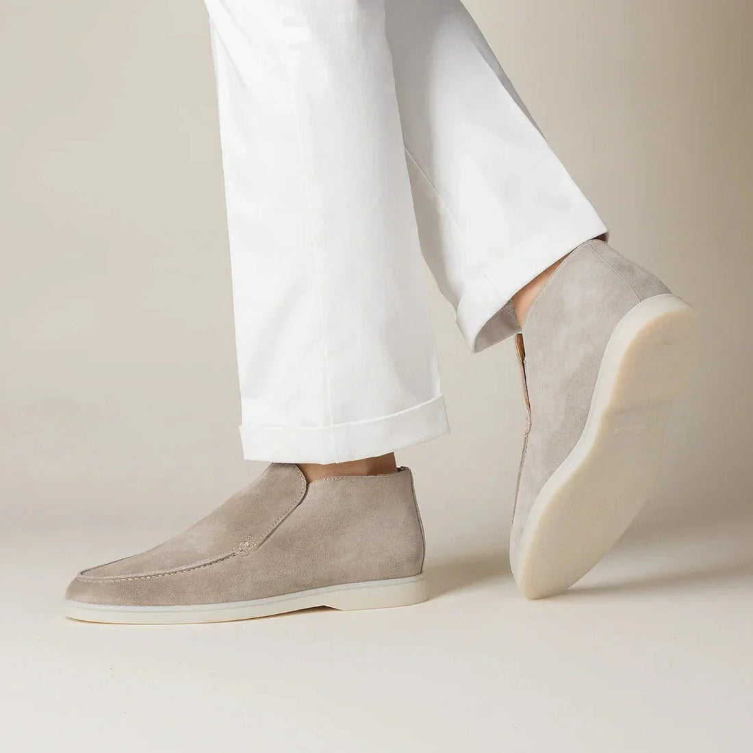 Kristopher - Luxueux doux mocassins en daim