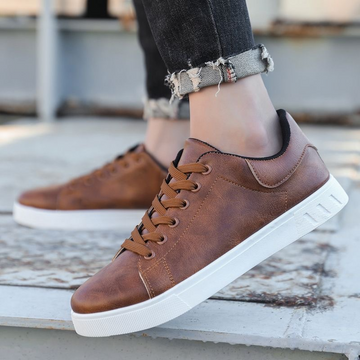 Randall - Chaussures en cuir plates et élégantes pour hommes