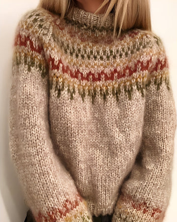 Layne - Pull en tricot élégant à col roulé pour femmes