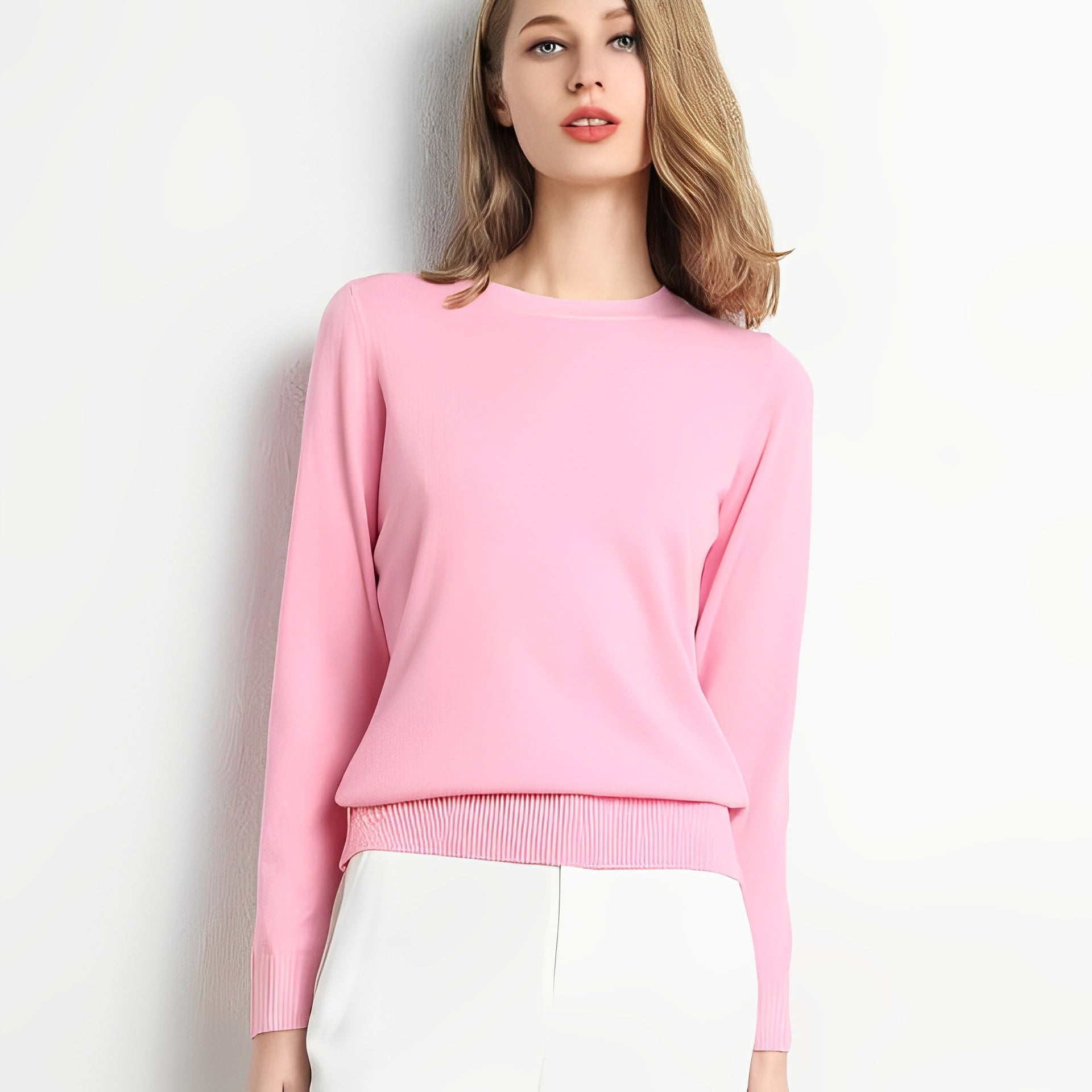 Carmella - Pull en tricot doux et décontracté pour femmes
