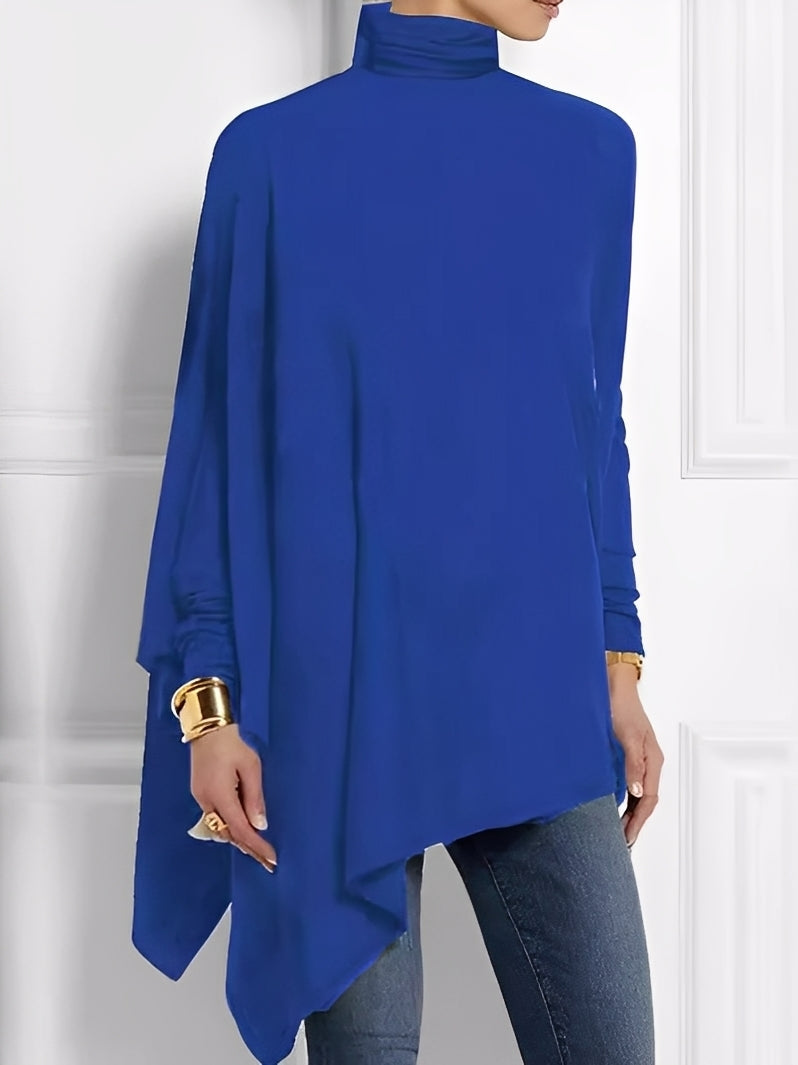 Kalysta - Haut en polaire asymétrique et élégant pour femmes