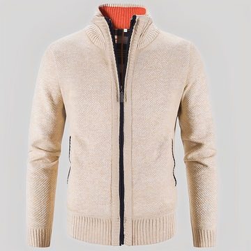 Kelvin - Simple Cardigan avec Zip pour Hommes
