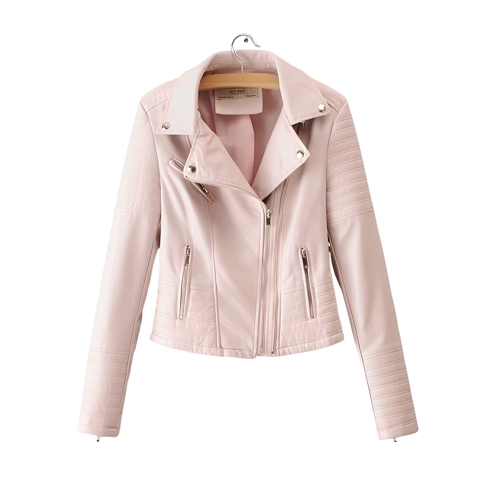 Cherie - Veste en cuir étroite et élégante pour femmes