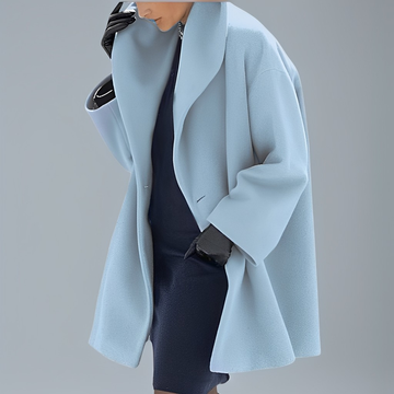 Natalia - Veste en laine moderne et ample pour femmes