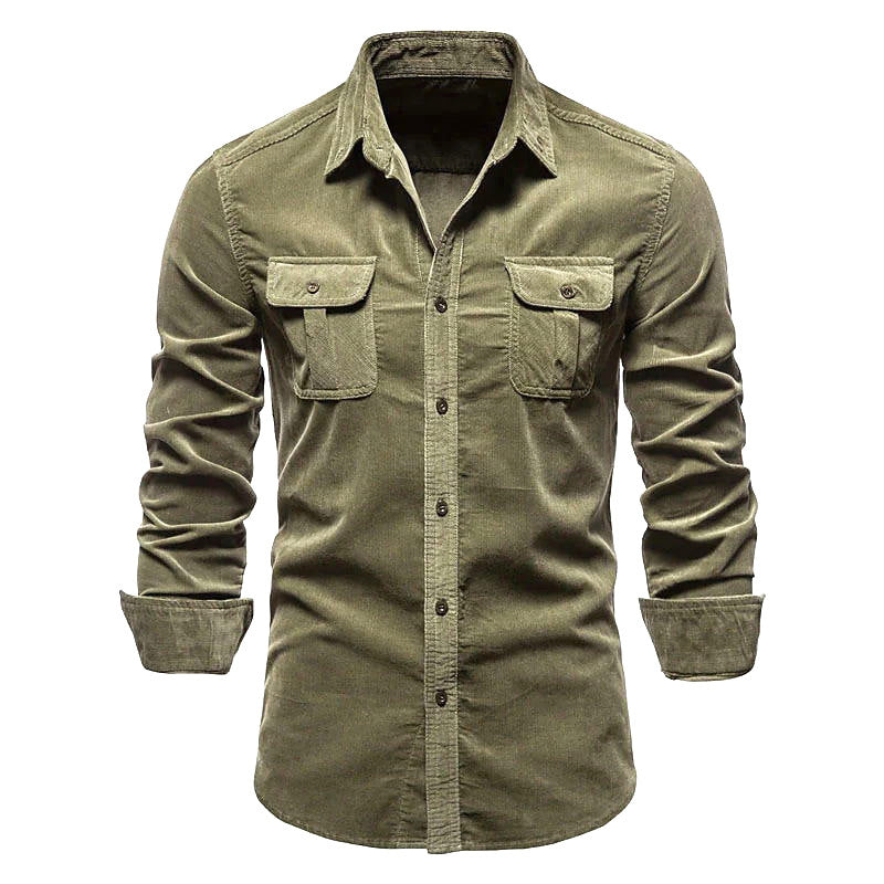Rowen - Chemise simple avec poches pour hommes