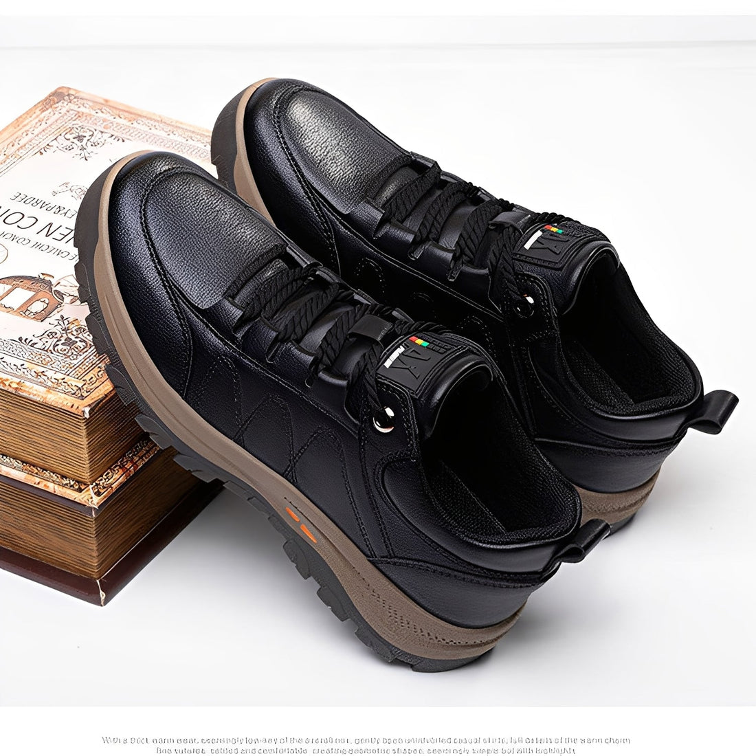 Randolf - Chaussures en cuir antidérapantes et élégantes pour hommes