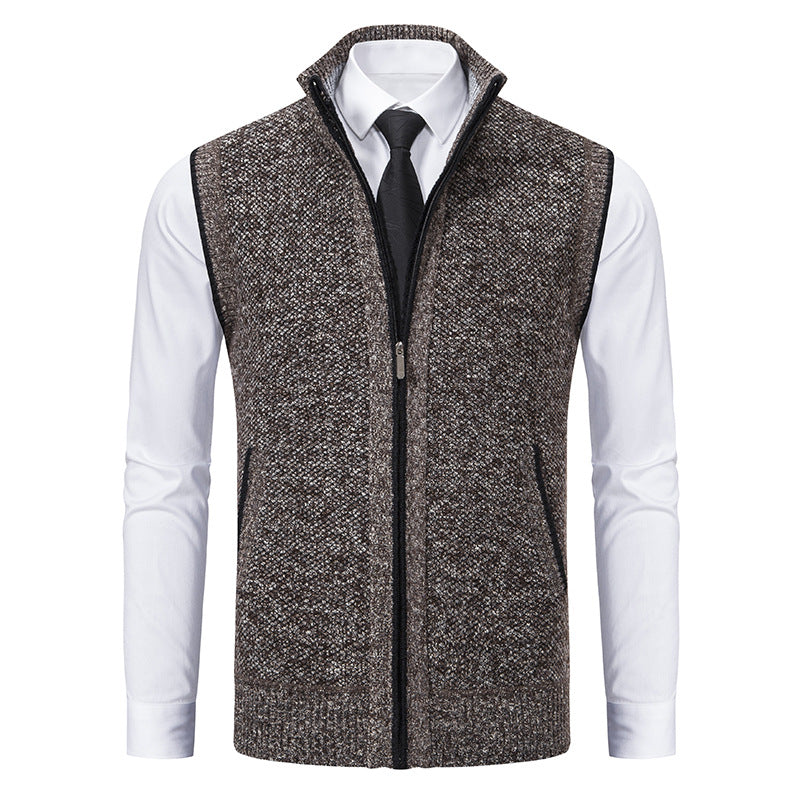 Samuel - Élégante Veste avec Zip pour Hommes