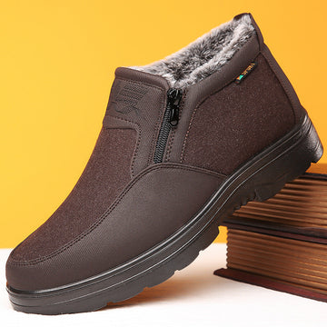 Earl - Chaussures d'hiver orthopédiques chaudes pour hommes