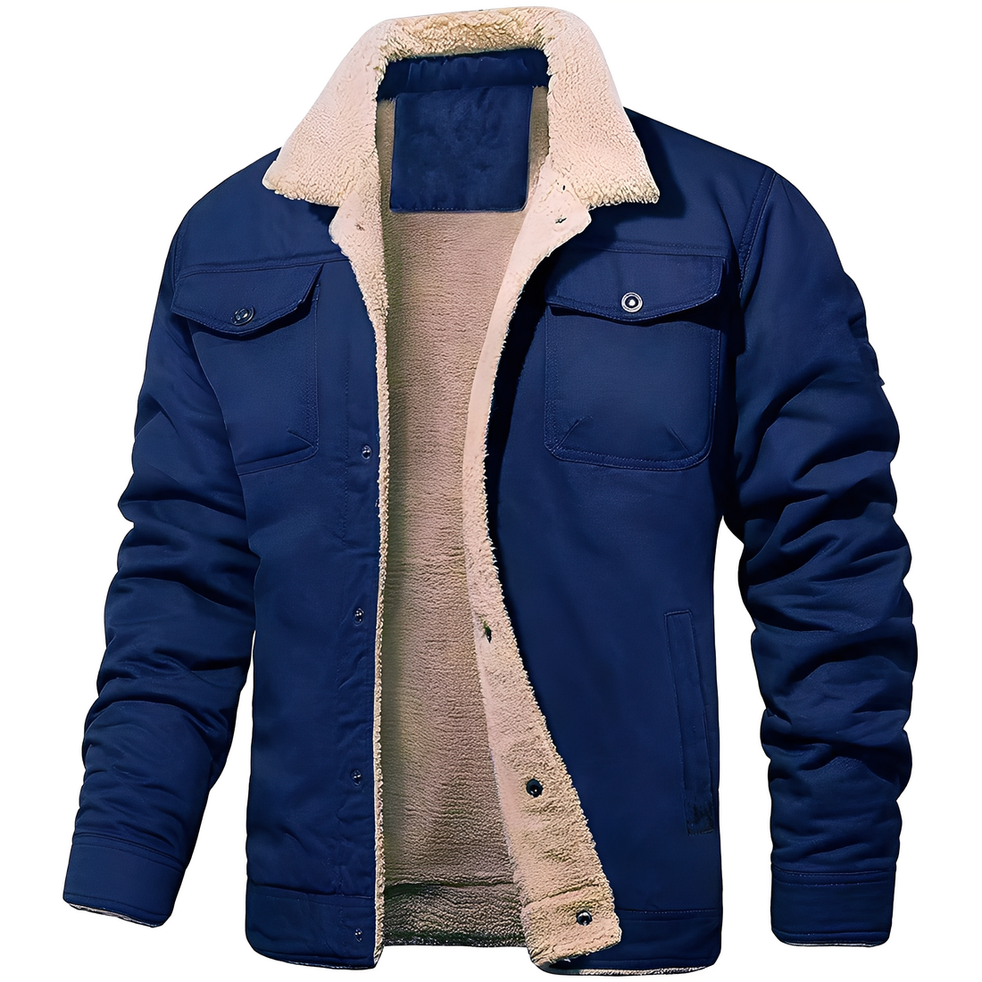 Dillon - Veste décontractée en polaire twill pour hommes
