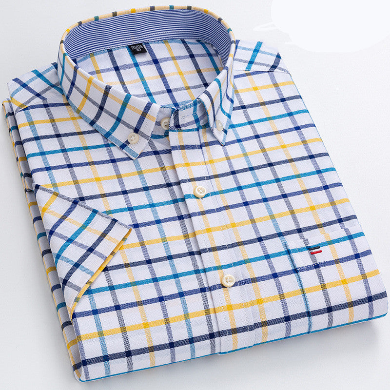 Desmond - Chemise décontractée et douce avec poche poitrine pour hommes