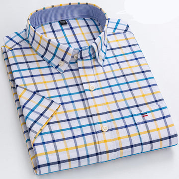 Desmond - Chemise décontractée et douce avec poche poitrine pour hommes