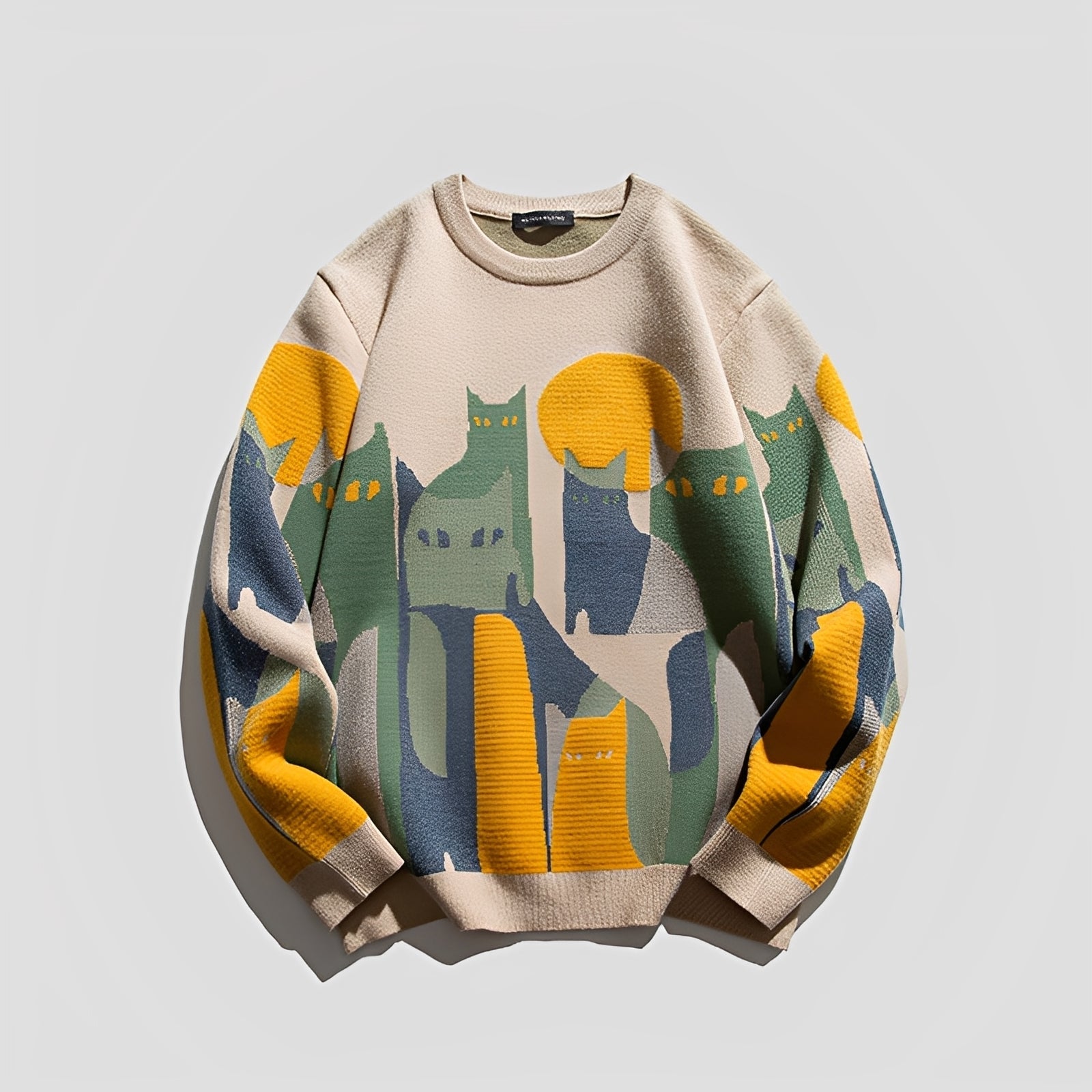 Davin - Pull élégant avec impression pour hommes