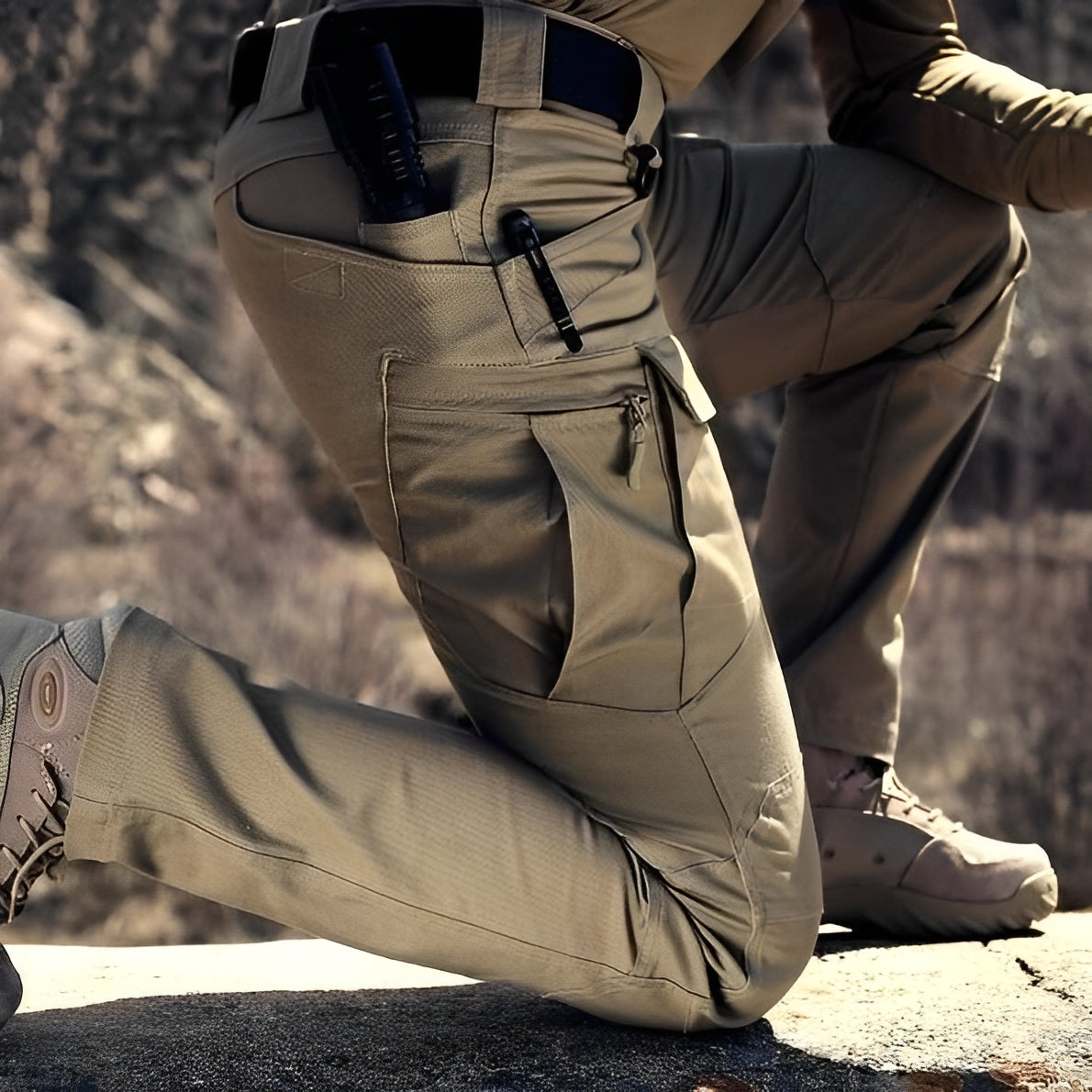 Landon - Pantalon tactique multifonctionnel pour hommes
