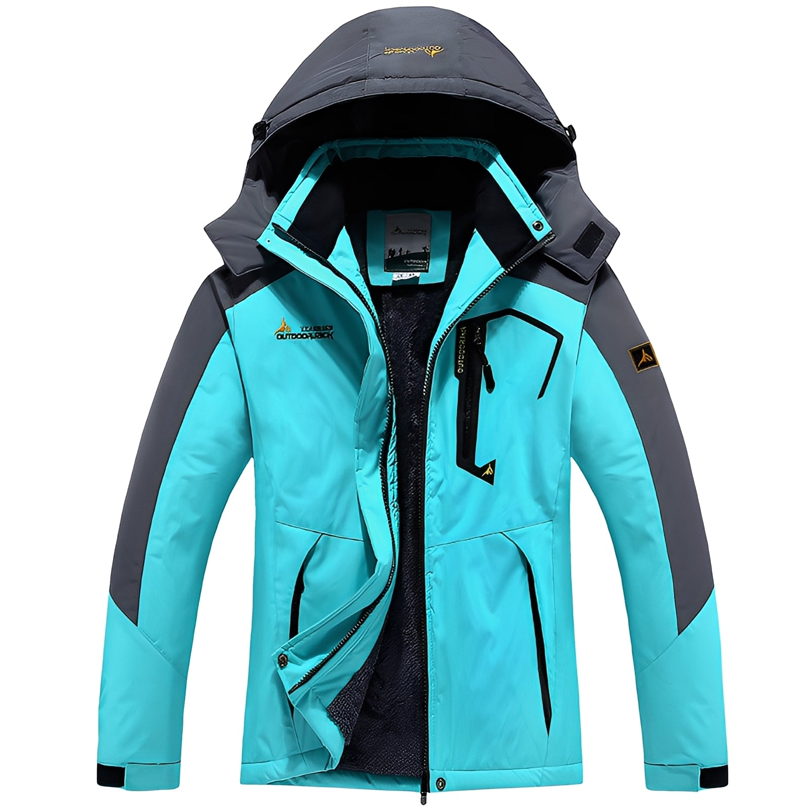 Heather - Élégante, avec doublure en polaire, manteau d'hiver pour femmes
