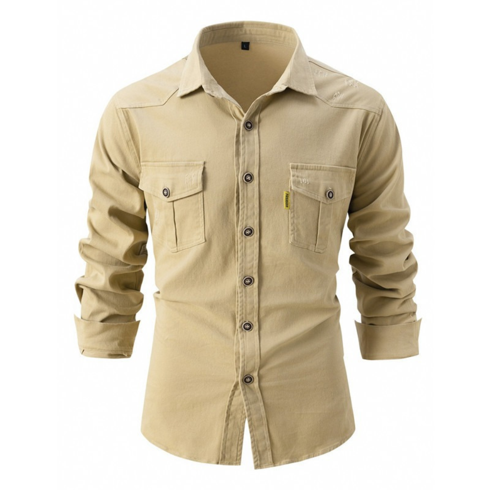 Marlon - Chemise stretch décontractée et confortable pour hommes