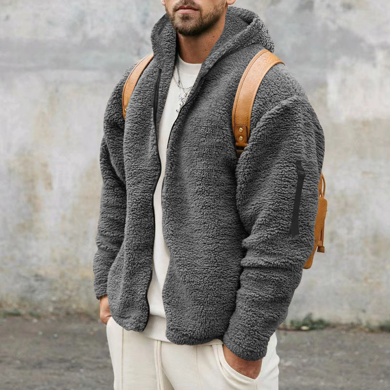 Burton - Veste en peluche avec capuche pour hommes