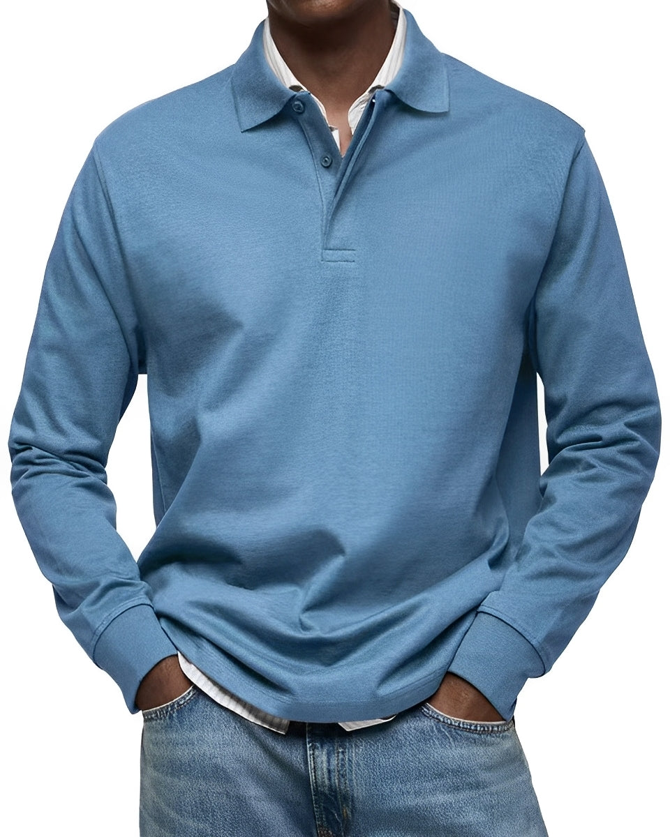 Willis - Pull élégant avec boutons pour hommes