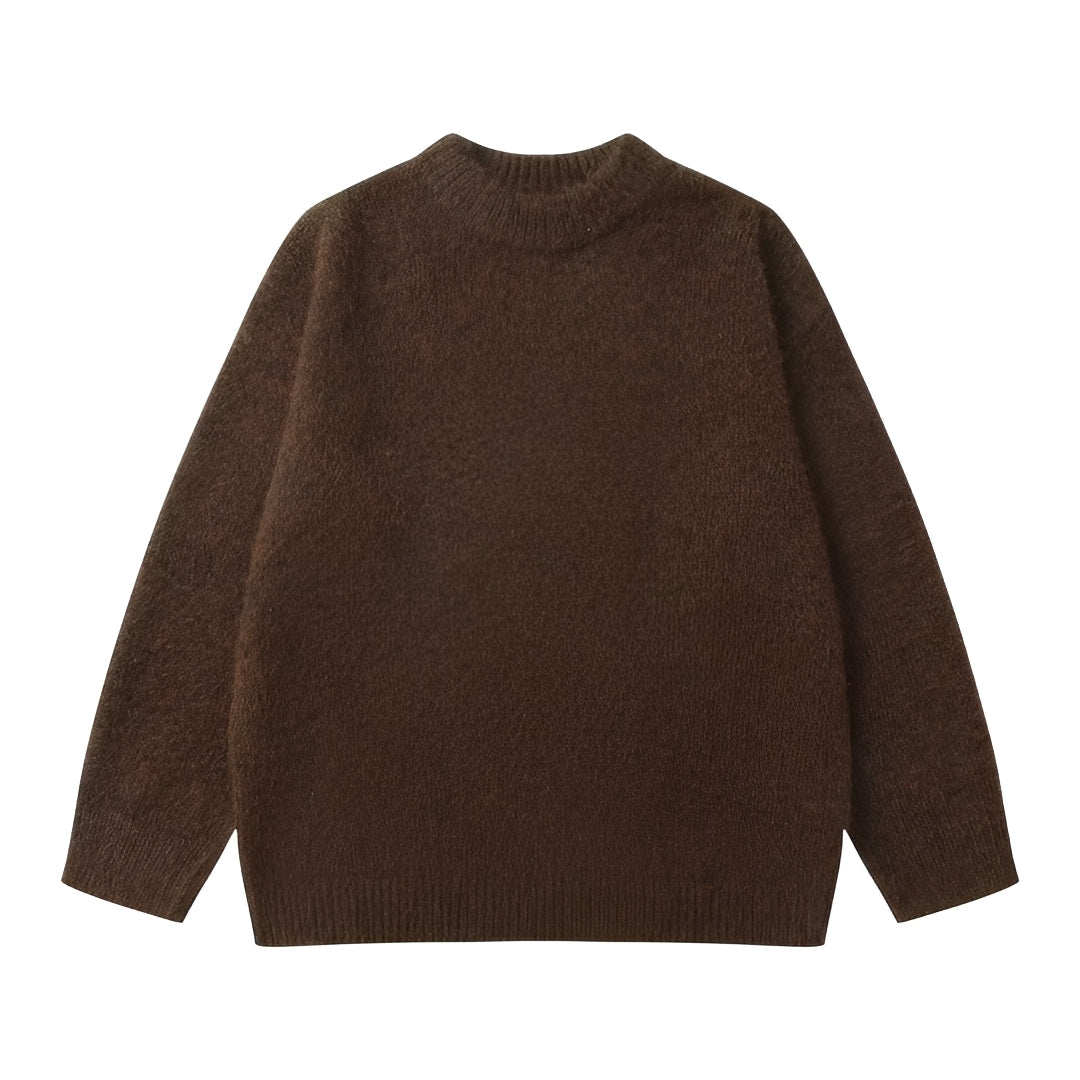 Olyvia - Pull simple et ample pour femmes