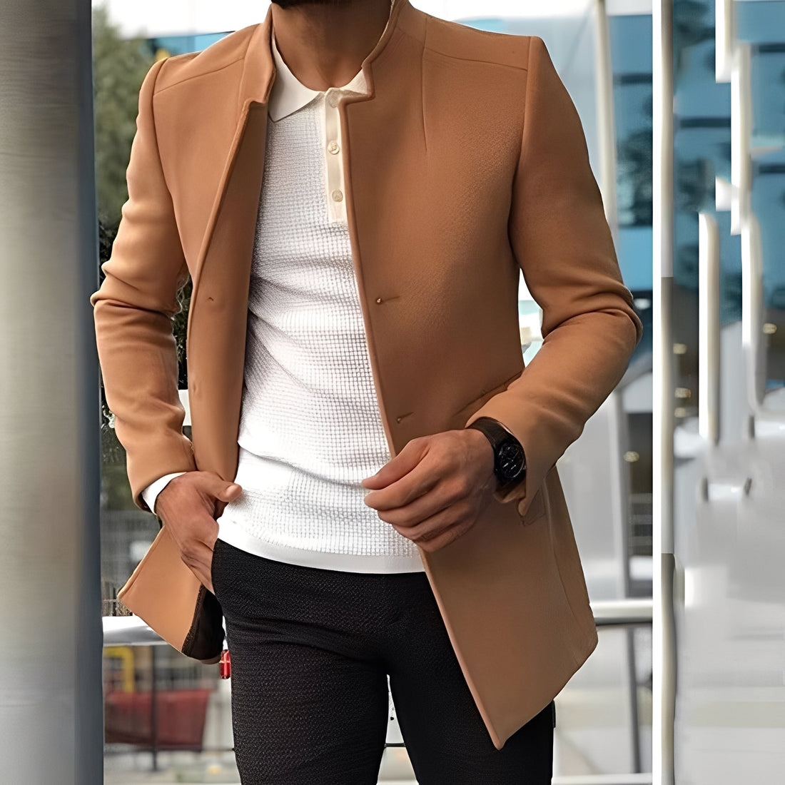 Joshua - Élégante veste slim-fit pour hommes