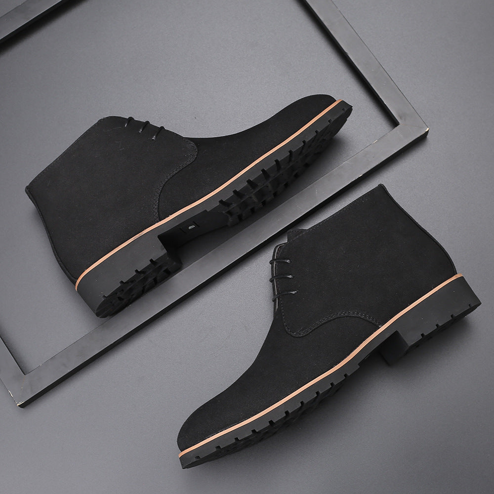 Alonzo - Élégantes chaussures en suède pour hommes