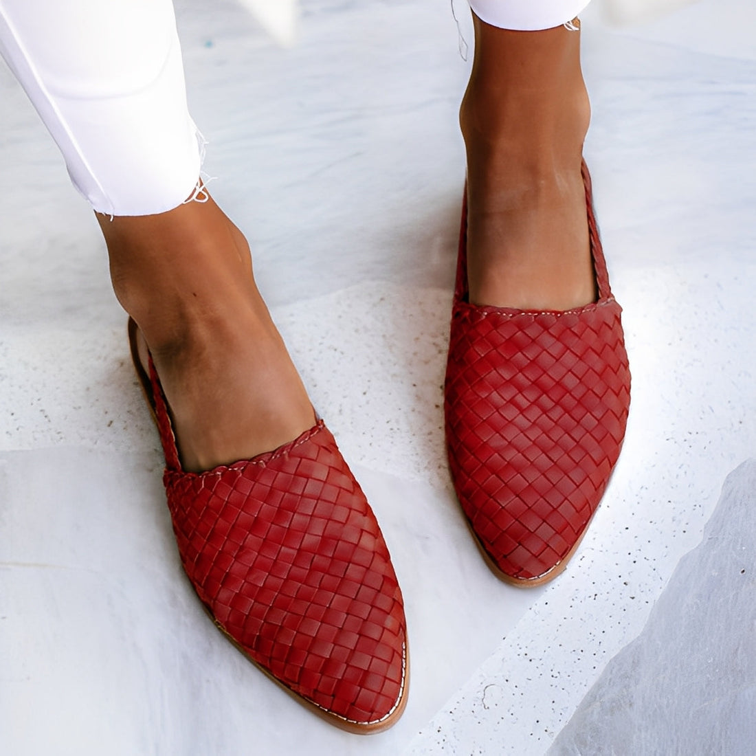Shirley - Chaussures plates élégantes à bout pointu pour femmes