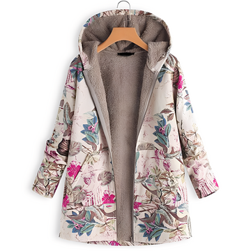 Olyvia - Veste vintage à motif pour femmes