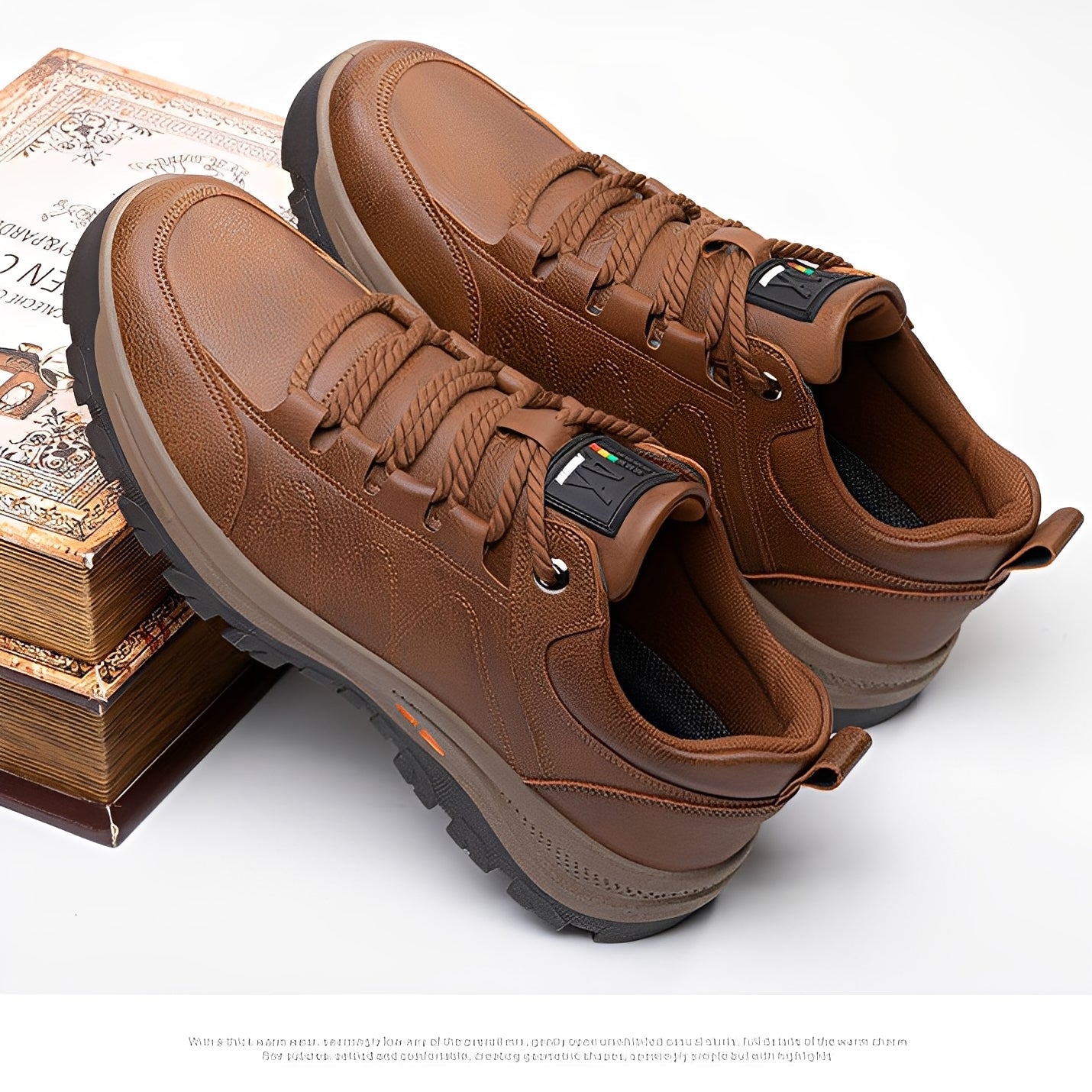 Randolf - Chaussures en cuir antidérapantes et élégantes pour hommes