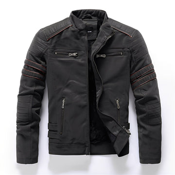 Dillan - Veste en cuir de moto élégante pour hommes