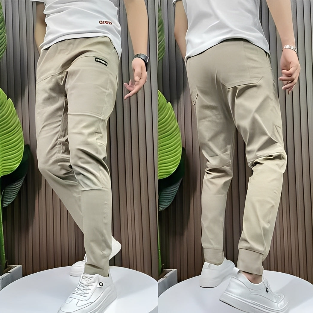 Raynard - Pantalon cargo élastique et stylisé pour hommes