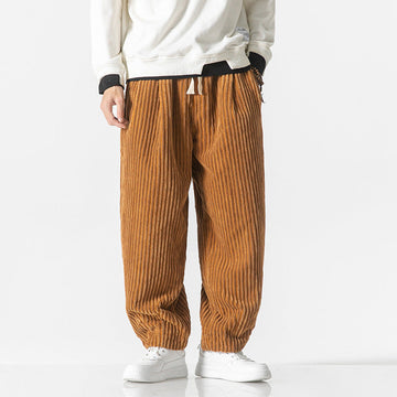 Winfred - Pantalon en velours côtelé décontracté pour hommes