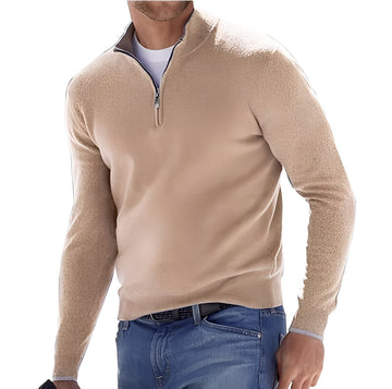 Kennith - Sweat décontracté avec fermeture éclair pour hommes