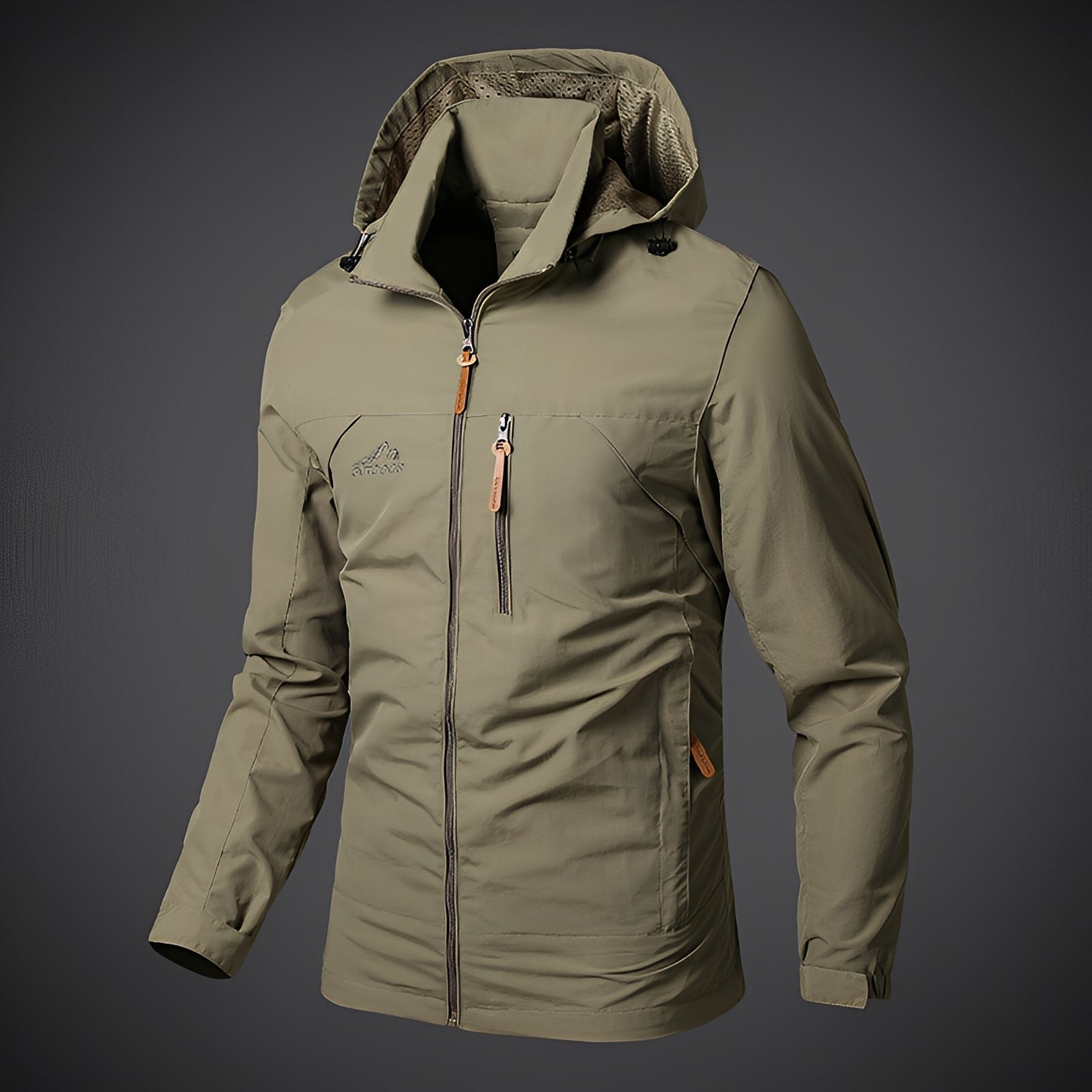 Dalton - Veste imperméable à capuche pour hommes