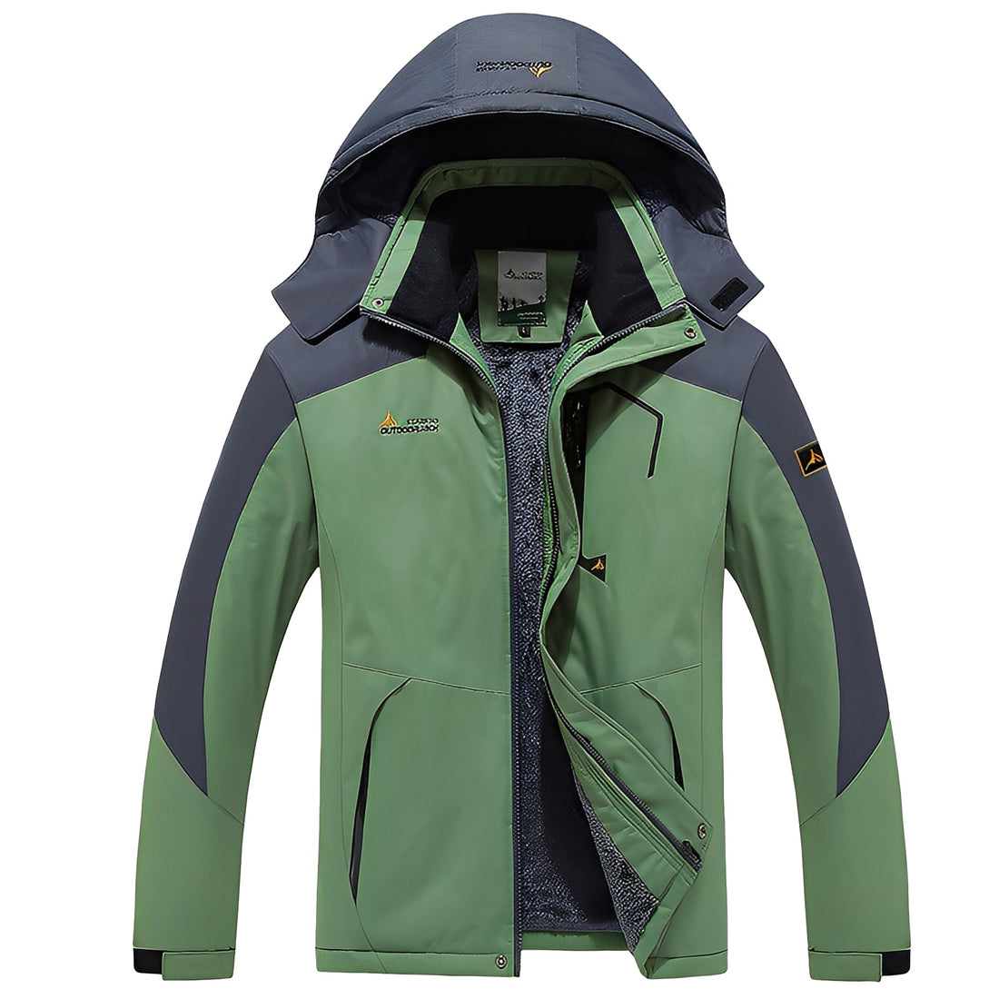 Heather - Élégante, avec doublure en polaire, manteau d'hiver pour femmes