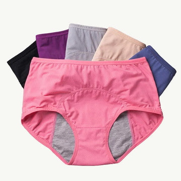 Culottes taille haute anti-fuites - Grandes tailles - Confort maximal et protection efficace