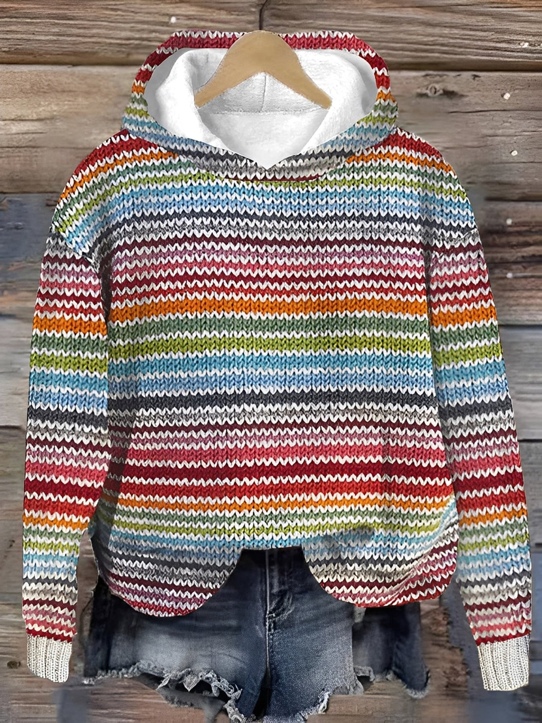 Jacalyn - Décontracté, coloré hoodie pour femmes